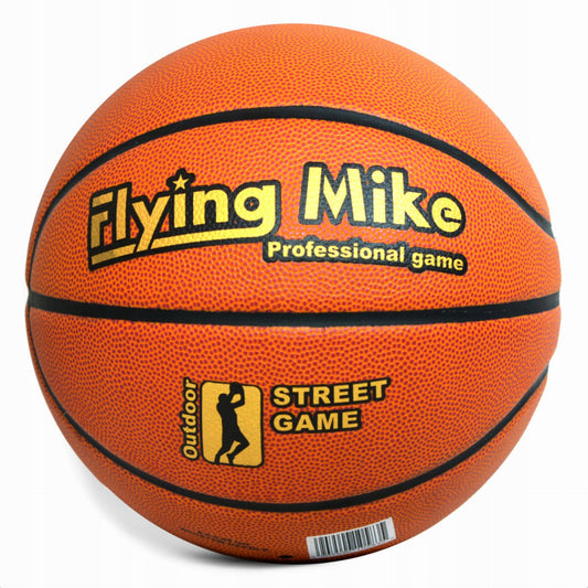 Krepšinio kamuolys 7 FLYING MIKE - streetball kamuolys mokykliniams kiemams ir aikštelėms