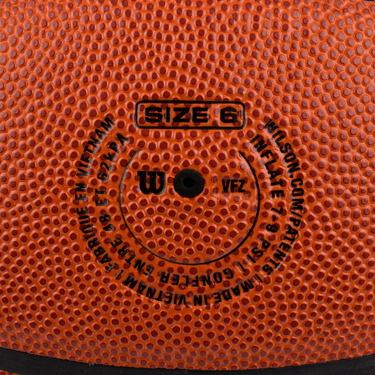 Krepšinio kamuolys WILSON NBA AUTHENTIC In/Out, 6 dydis