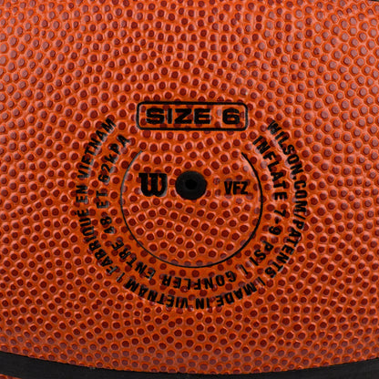 Krepšinio kamuolys WILSON NBA AUTHENTIC In/Out, 6 dydis