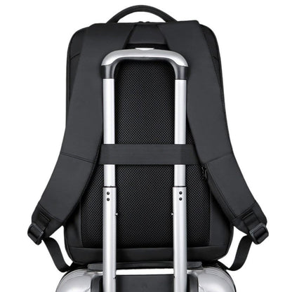 Verslo kuprinė su korpusu nešiojamam kompiuteriui, apsauganti nuo vagysčių, rožinė, standi