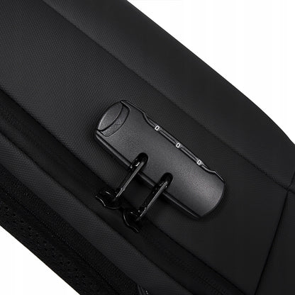 Kelioninis kuprinė moterims, vyrams, lėktuvui, lengvas bagažas, USB lizdas su užraktu