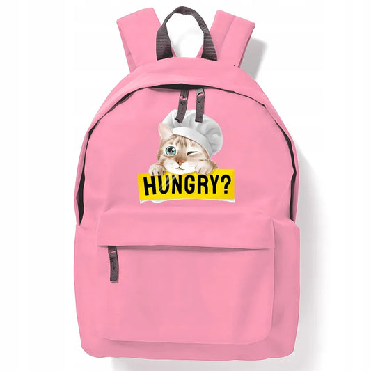 Rožinė kuprinė „Alkanas kačiukas“