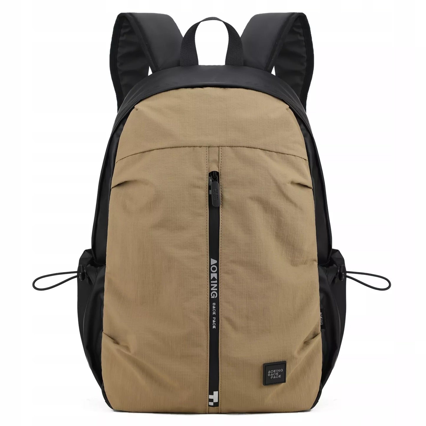 Mokyklos jaunimo kuprinė Aoking CitySeeker 23L su vieta nešiojamam kompiuteriui, chaki spalvos