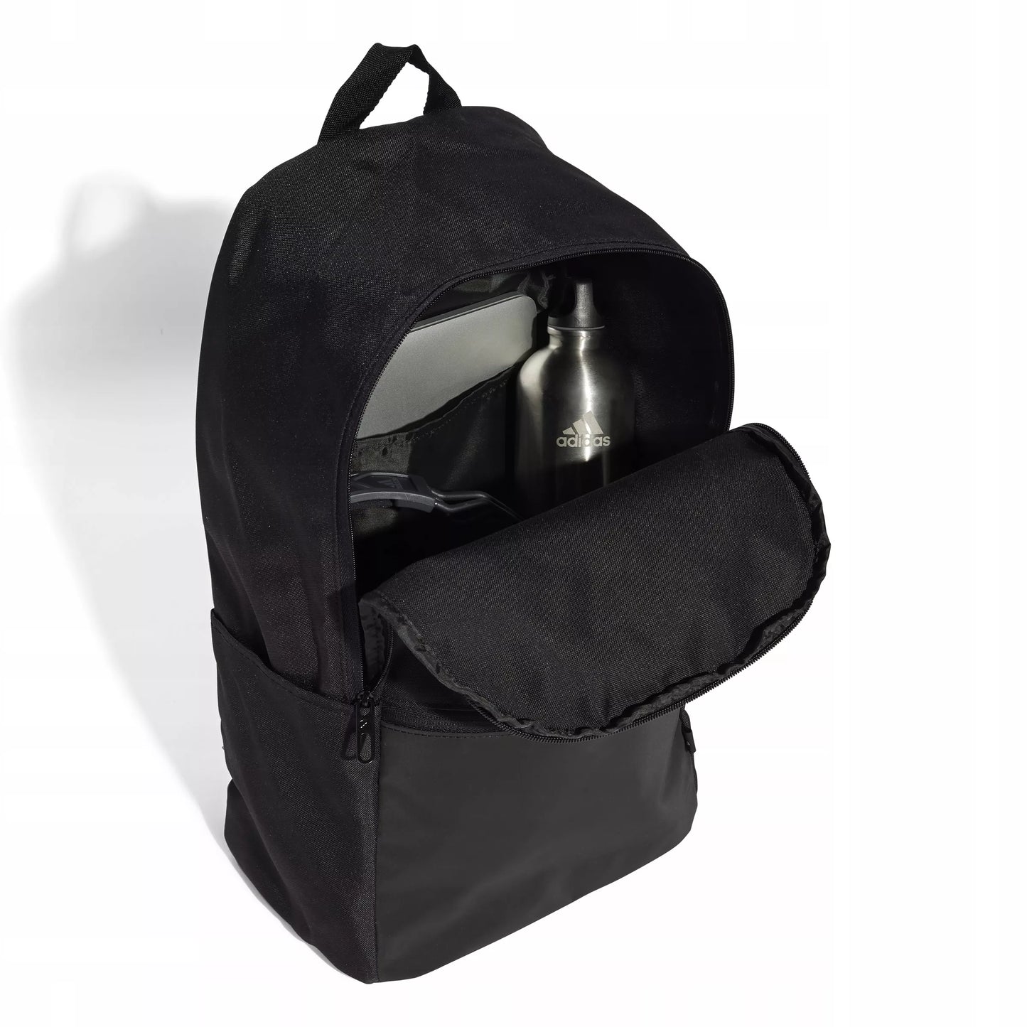 Kuprinė adidas Classic Daily mokyklinė sportinė į mokyklą juoda JD9567