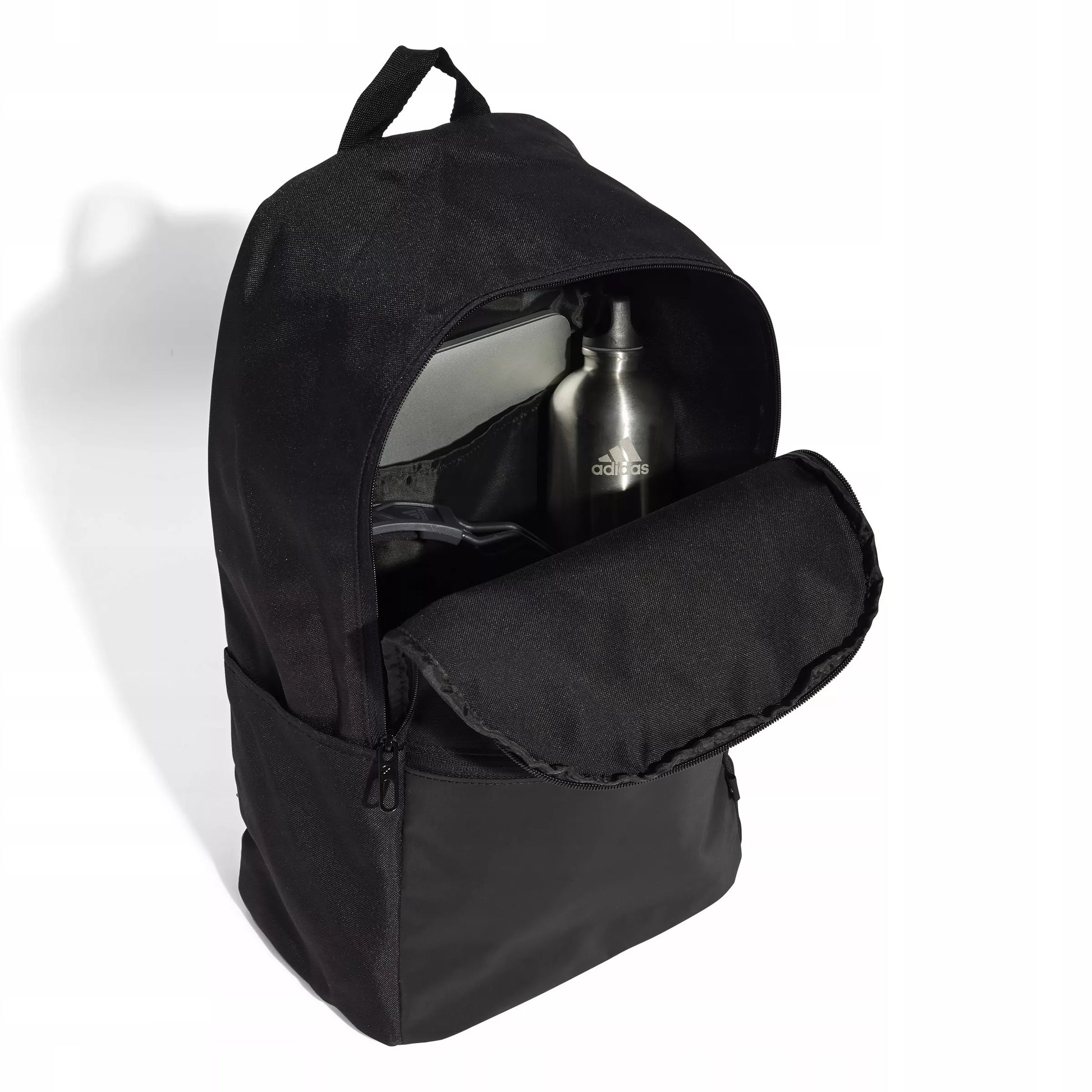 Kuprinė adidas Classic Daily mokyklinė sportinė į mokyklą juoda JD9567