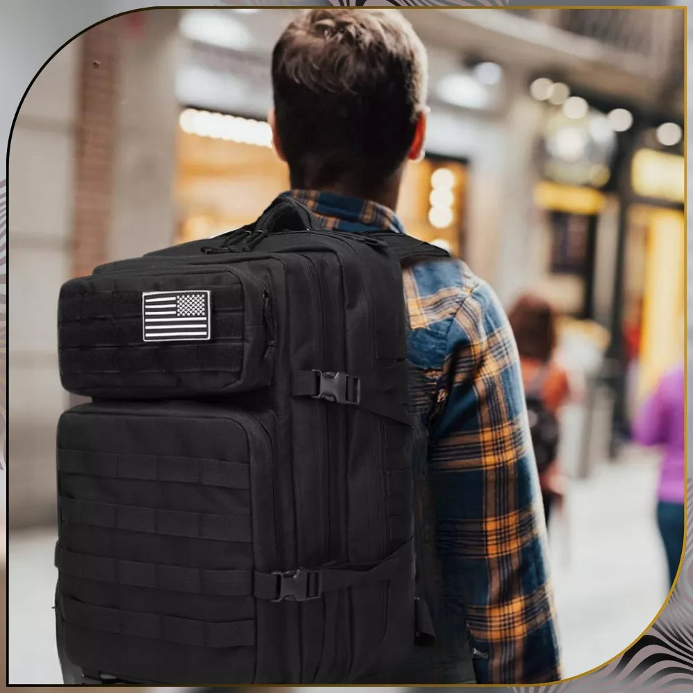 Unisex mokyklinė, kelioninė kuprinė 45L, skirta jaunimui, kelionėms lėktuvu