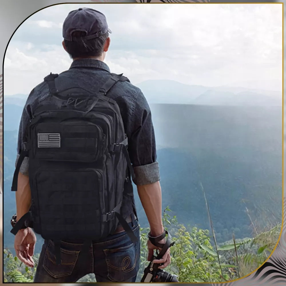 Unisex mokyklinė, kelioninė kuprinė 45L, skirta jaunimui, kelionėms lėktuvu