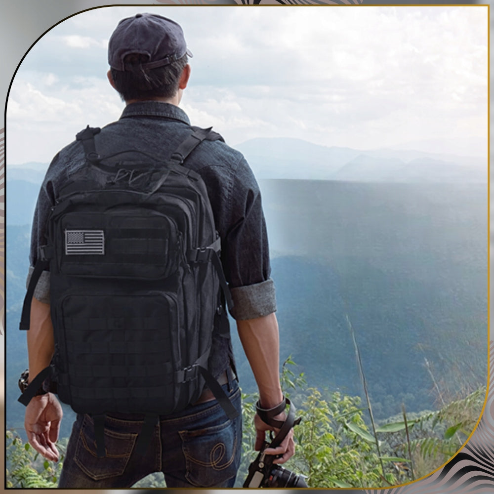 Unisex mokyklinė, kelioninė kuprinė 45L, skirta jaunimui, kelionėms lėktuvu