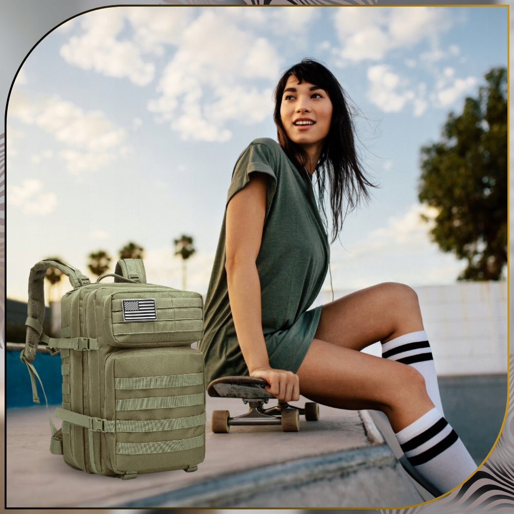 Unisex mokyklinė, kelioninė kuprinė 45L, skirta jaunimui, kelionėms lėktuvu