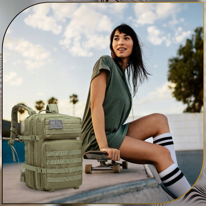 Unisex mokyklinė, kelioninė kuprinė 45L, skirta jaunimui, kelionėms lėktuvu