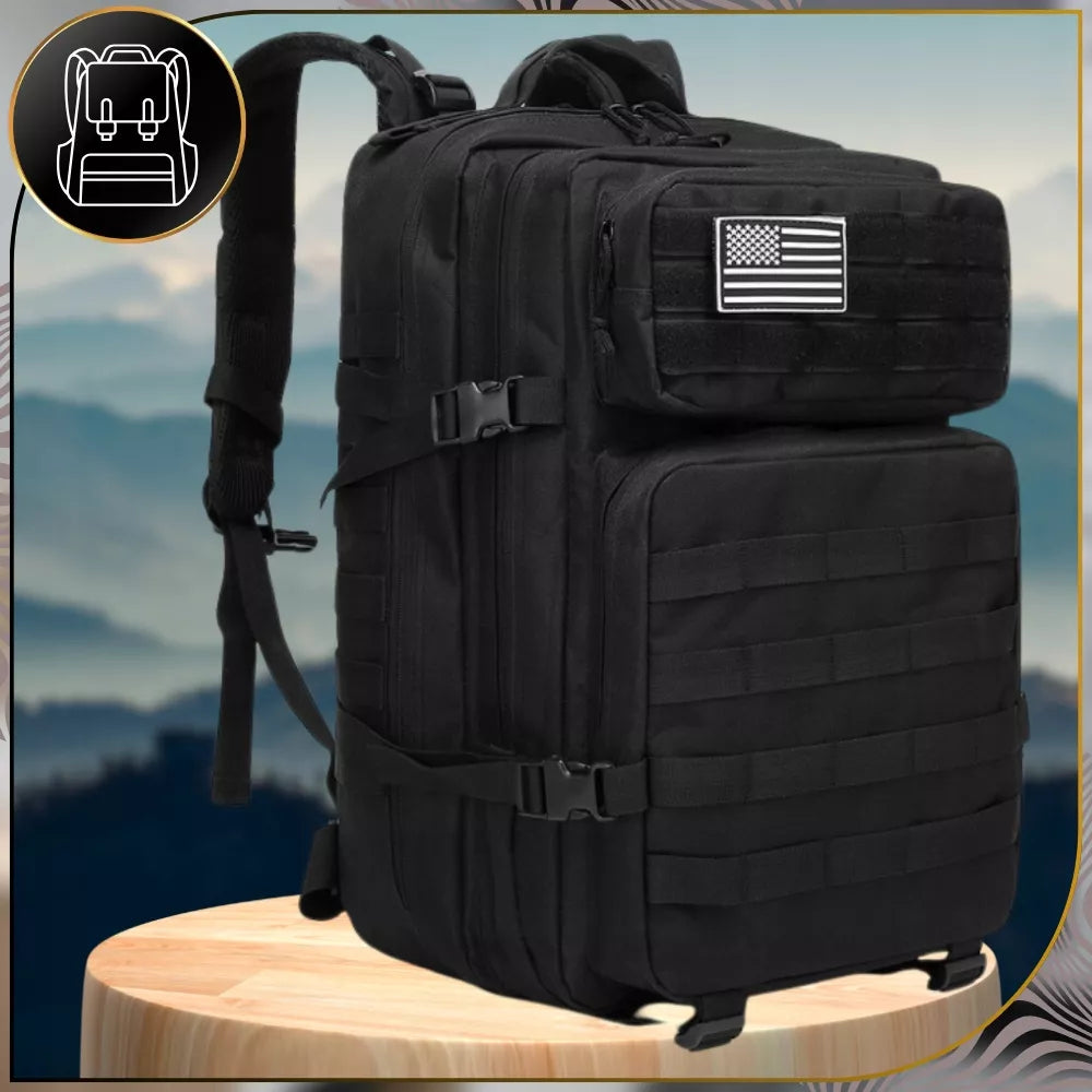 Unisex mokyklinė, kelioninė kuprinė 45L, skirta jaunimui, kelionėms lėktuvu