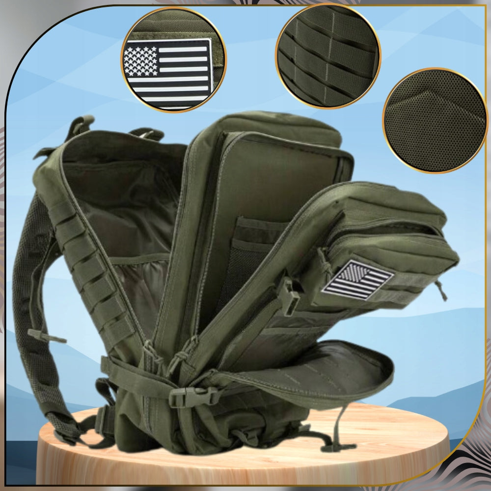 Unisex mokyklinė, kelioninė kuprinė 45L, skirta jaunimui, kelionėms lėktuvu