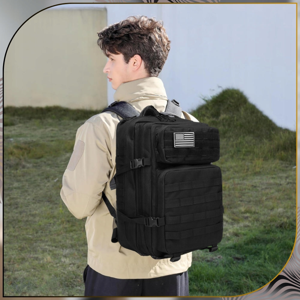 Unisex mokyklinė, kelioninė kuprinė 45L, skirta jaunimui, kelionėms lėktuvu