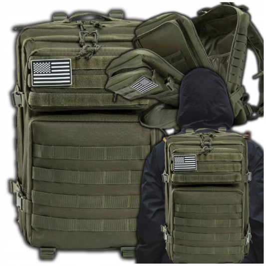 Unisex mokyklinė, kelioninė kuprinė 45L, skirta jaunimui, kelionėms lėktuvu