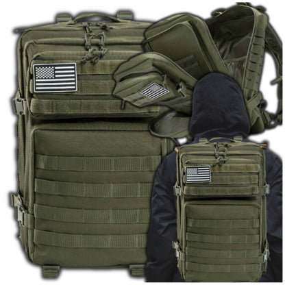 Unisex mokyklinė, kelioninė kuprinė 45L, skirta jaunimui, kelionėms lėktuvu