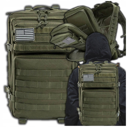 Unisex mokyklinė, kelioninė kuprinė 45L, skirta jaunimui, kelionėms lėktuvu