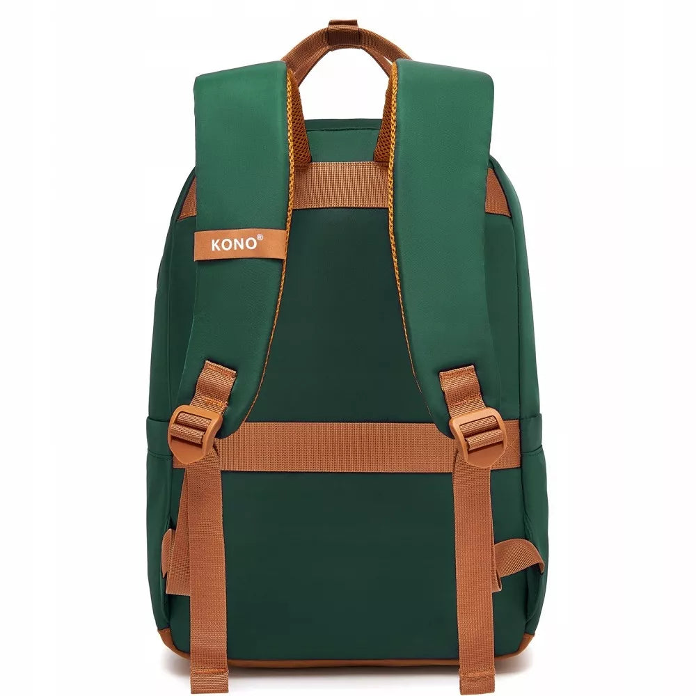 Lėktuvo kuprinė 40x30x20 cm RYANAIR WizzAir kabininė 20L žalia Oliver