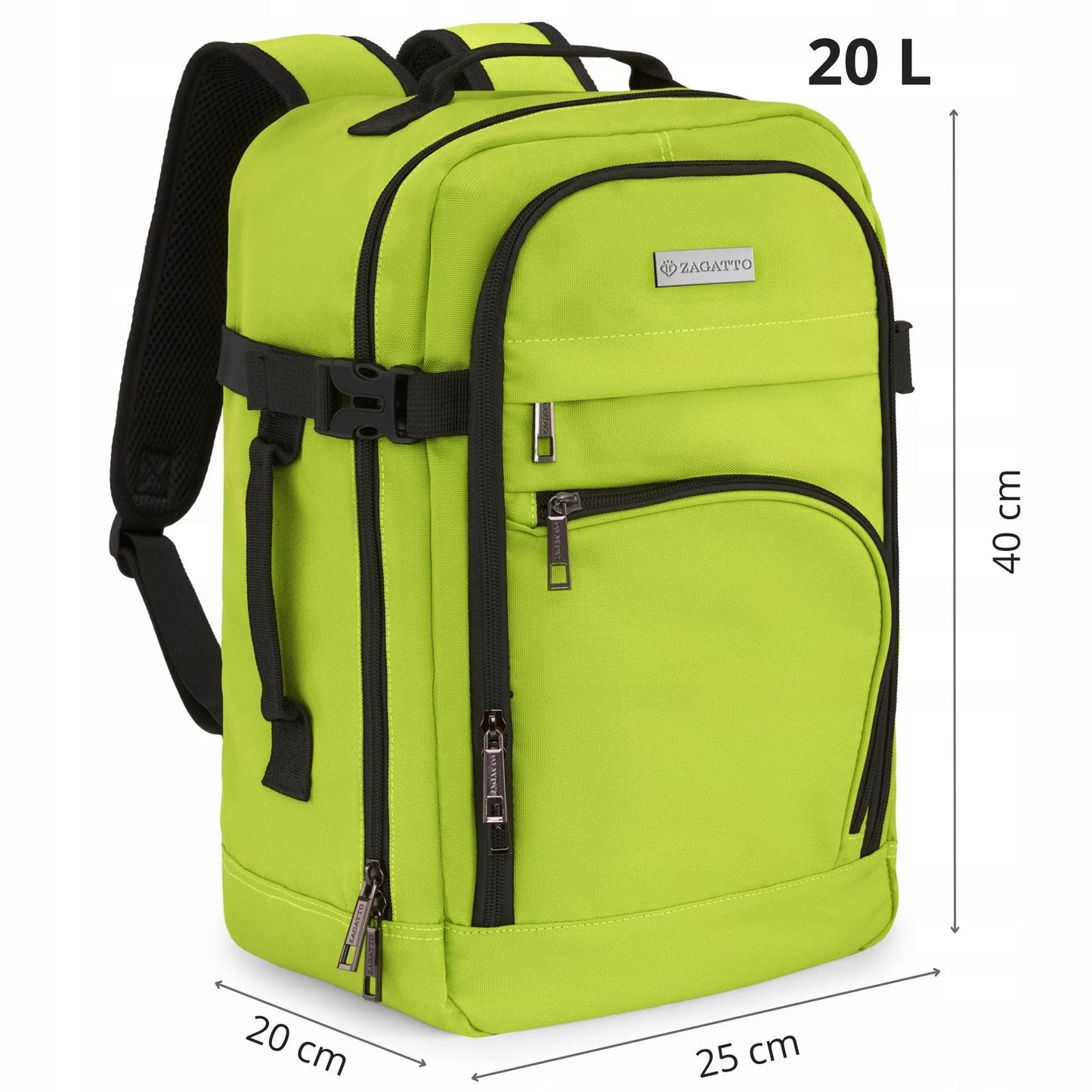 Lėktuvo kuprinė  40x20x25 kabininis kelioninis bagažas