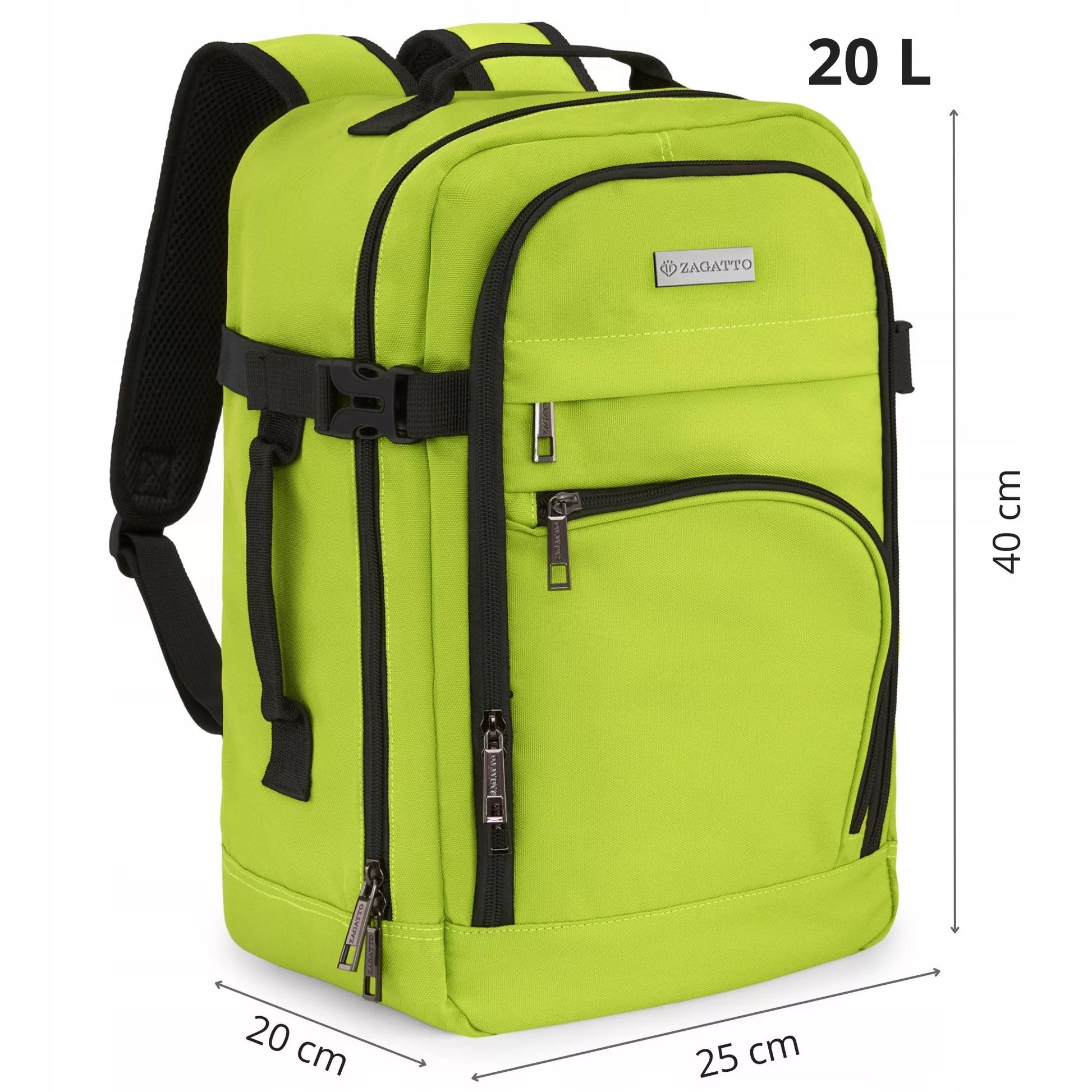 Lėktuvo kuprinė  40x20x25 kabininis kelioninis bagažas