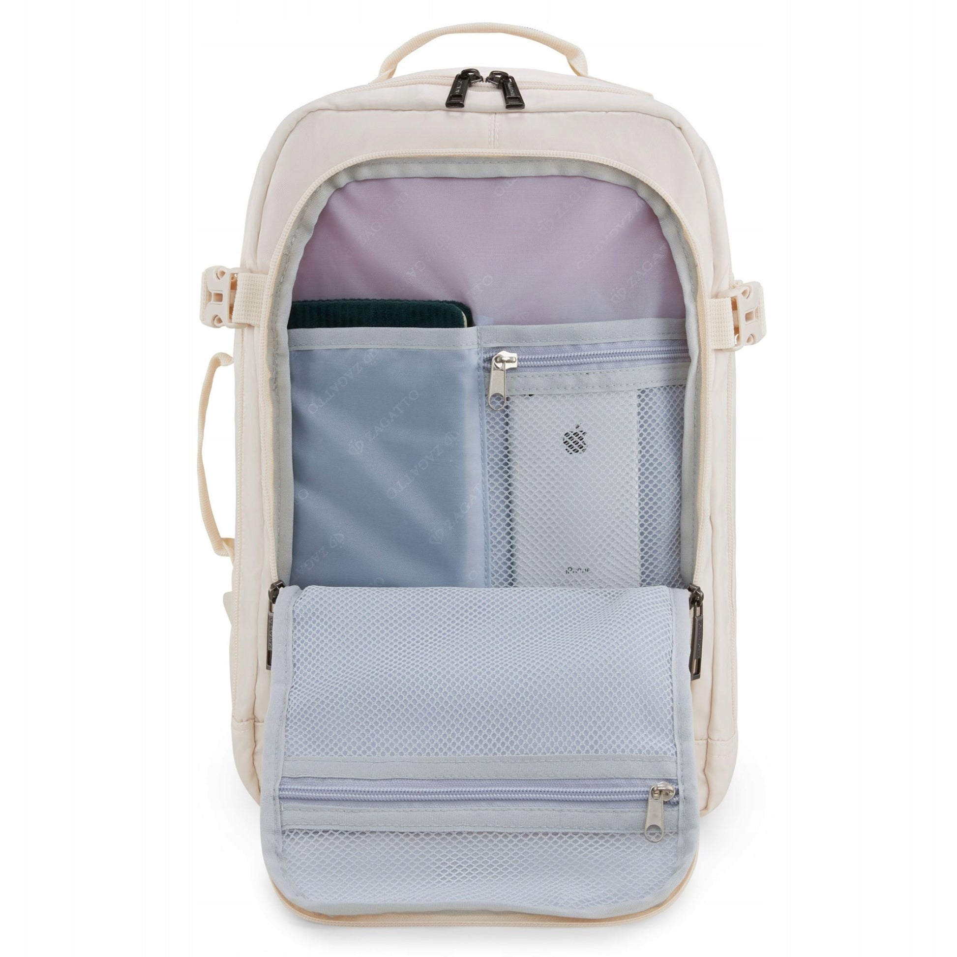 Lėktuvo kuprinė RYANAIR 40x20x25 kabininis kelioninis bagažas ZAGATTO