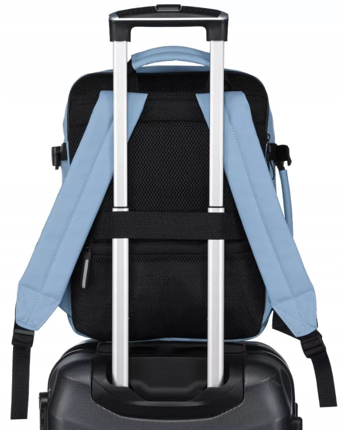 Lengva kelioninė kuprinė, rankinis bagažas, tinkantis į lėktuvą 40x20x25