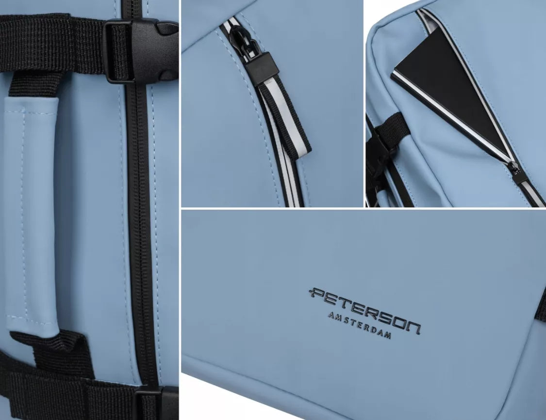 Lengva kelioninė kuprinė, rankinis bagažas, tinkantis į lėktuvą 40x20x25