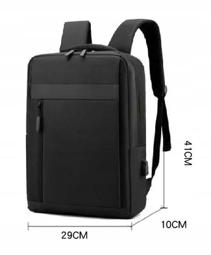 Miesto / nešiojamojo kompiuterio kuprinė UNI su USB prievadu (I193)