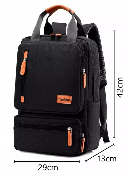 Kuprinė vintage 35L 15,6″ nešiojamam kompiuteriui, atspari vandeniui