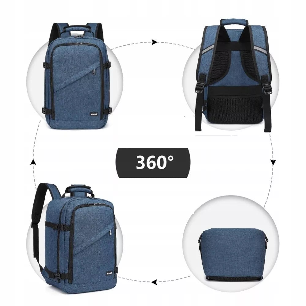 Ryanair rankinė kuprinė 40×30×20 cm – 20 L, lengva