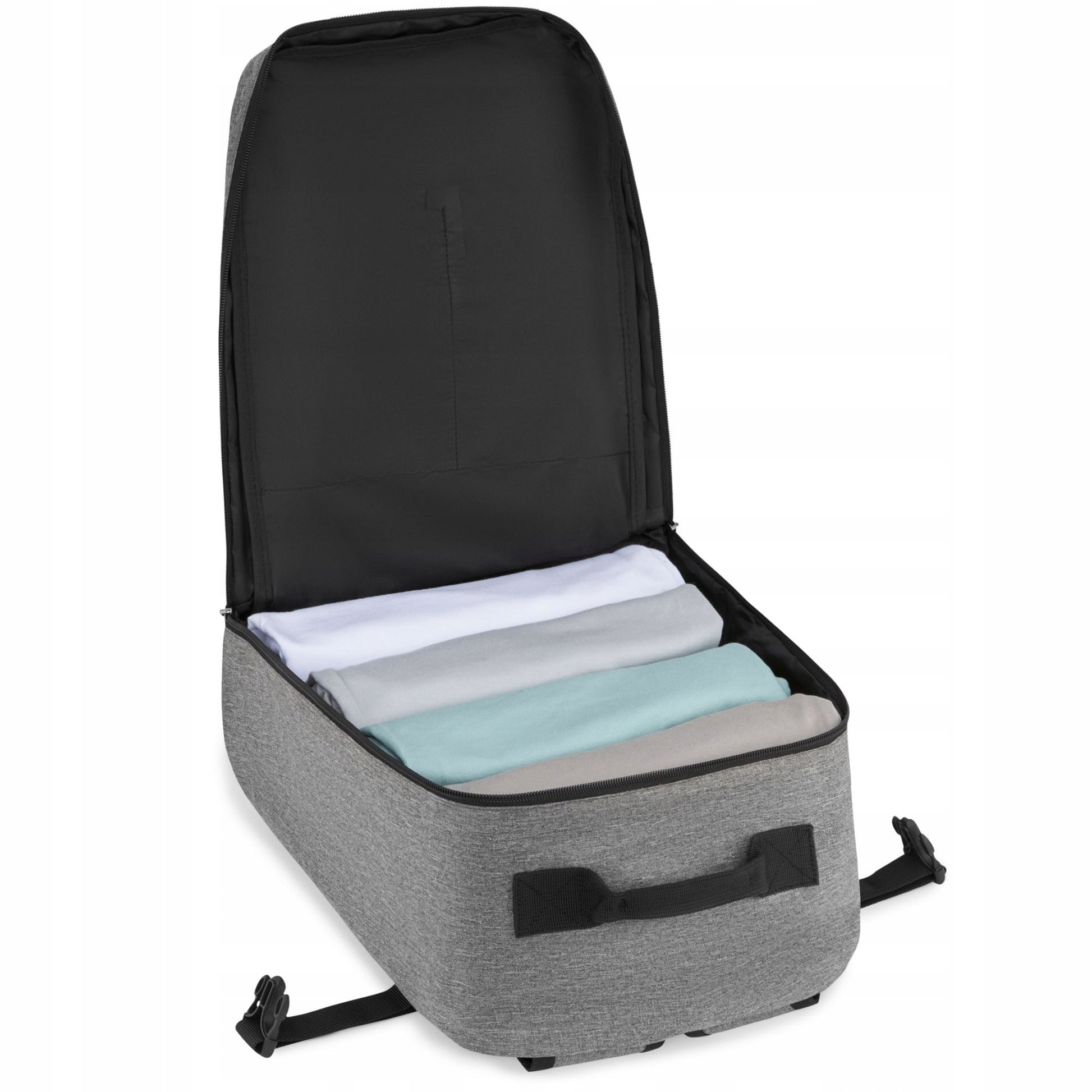 Kelioninė kuprinė 40x20x25 rankiniam bagažui į lėktuvą ZAGATTO pilka