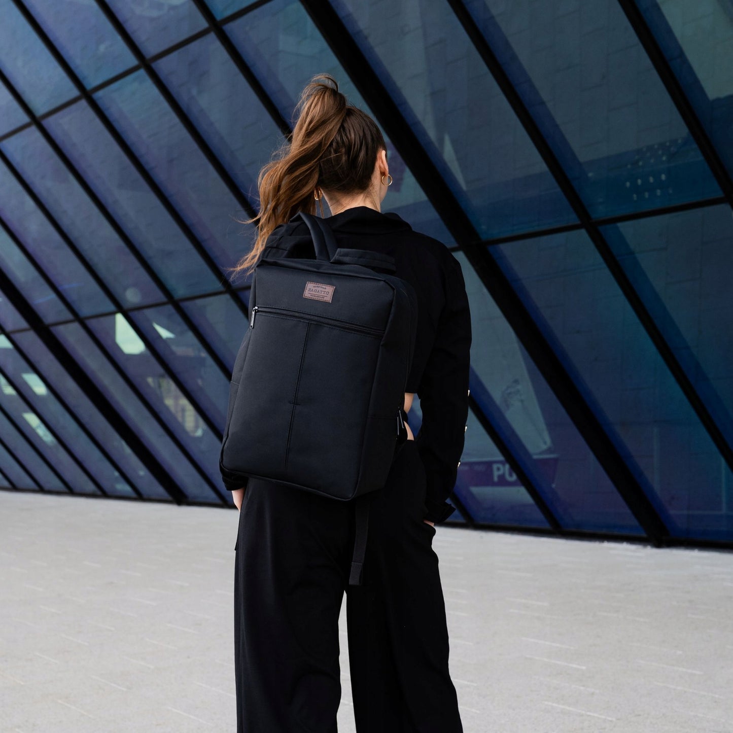 Kelioninė kuprinė 40x20x30 į lėktuvą, lengva, RYANAIR, rankinis bagažas, ZAGATTO