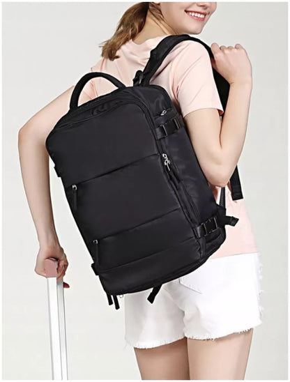 Kabininė kelioninė kuprinė 40×25×20 cm – USB, vandeniui atspari, Ryanair/WizzAir