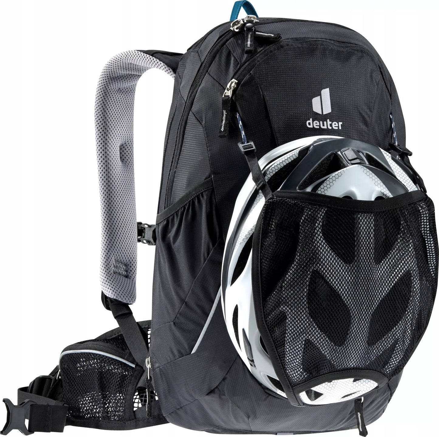 Damski sportowy plecak rowerowy Deuter Superbike 14+4L z pokrowcem przeciwdeszczowym