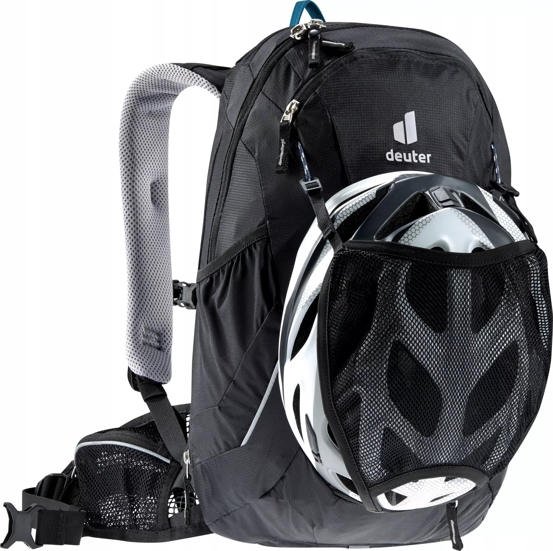 Damski sportowy plecak rowerowy Deuter Superbike 14+4L z pokrowcem przeciwdeszczowym