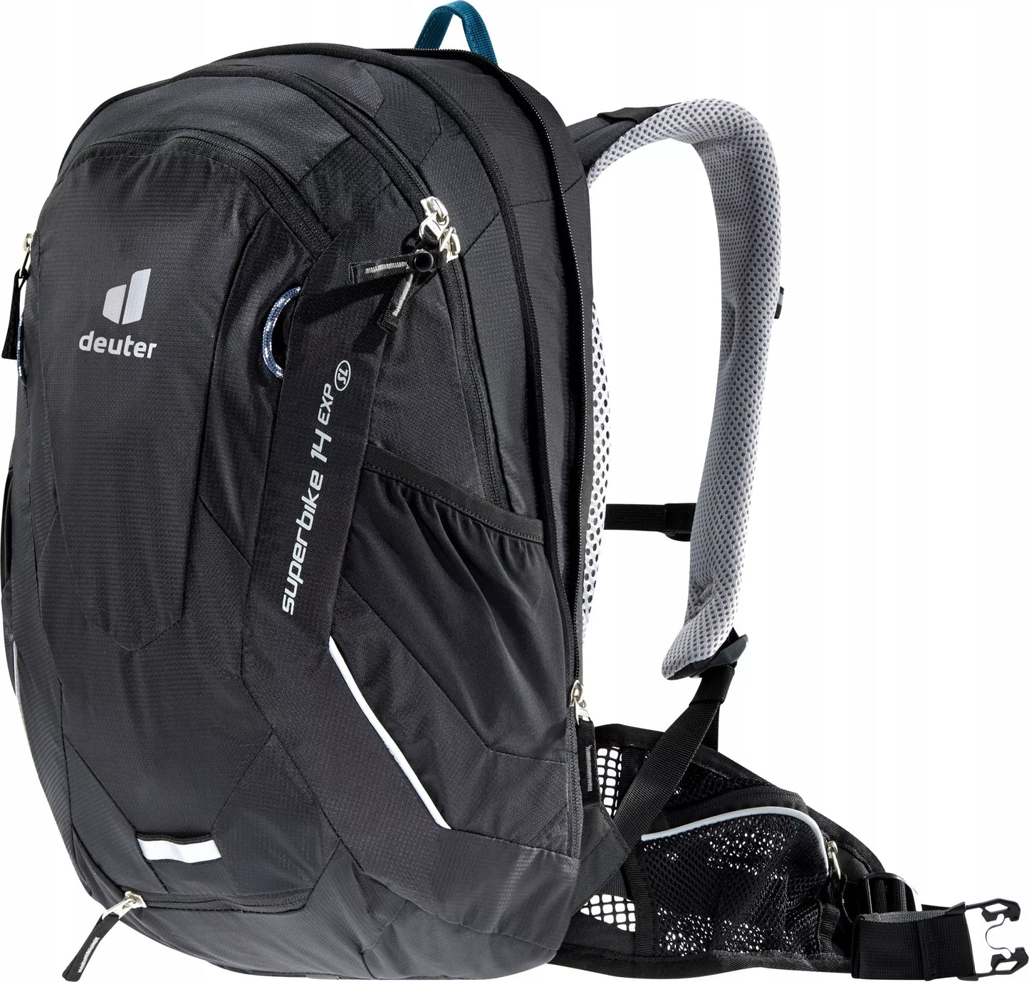 Damski sportowy plecak rowerowy Deuter Superbike 14+4L z pokrowcem przeciwdeszczowym