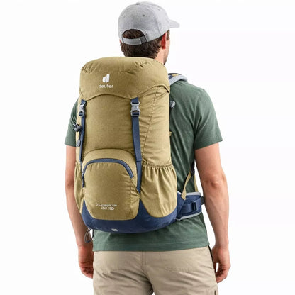 Sportinė kuprinė 22 SL žygiams ir miestui, žalia, talpi