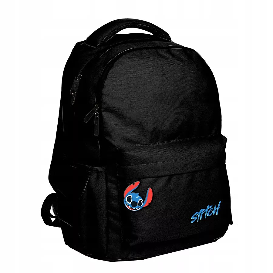 Jaunimo mokyklinė kuprinė Disney Stitch, kelių skyrių, 21 l