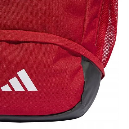 Adidas mokyklinė kuprinė su daug skyrių, raudona, 27 l