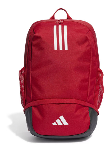 Adidas mokyklinė kuprinė su daug skyrių, raudona, 27 l