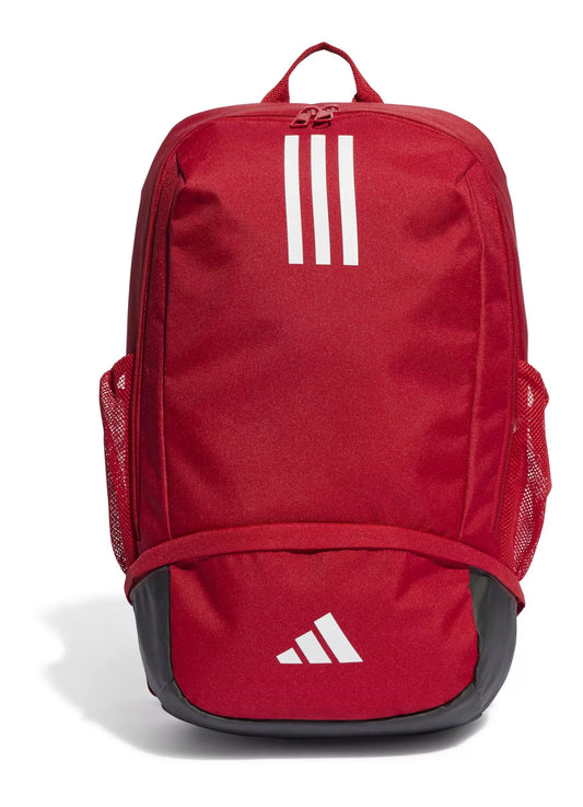 Adidas mokyklinė kuprinė su daug skyrių, raudona, 27 l