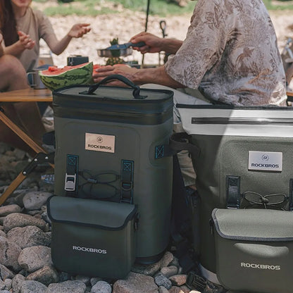 Ergonomiška termo kuprinė 18 l su izoliacija – žalia