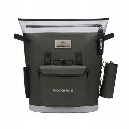 Termo kuprinė Rockbros su izoliacija 18l ergonomiška - žalia