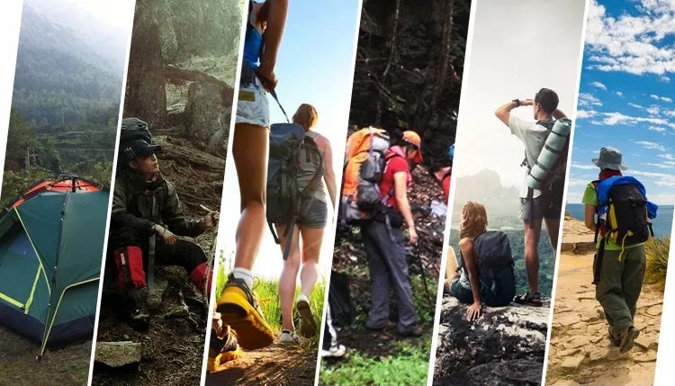 Turistinė kuprinė 50L Traper JUODA Kelioninė kuprinė