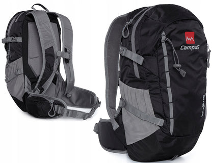 Turistinė kuprinė VERMONT 20-40 l juoda Campus