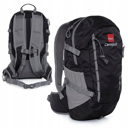 Turistinė kuprinė VERMONT 20-40 l juoda Campus