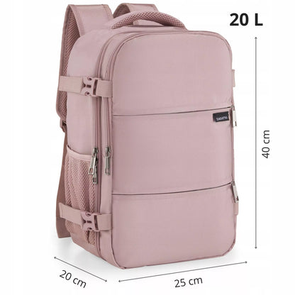 Moteriška kelioninė kuprinė lėktuvui 40x20x25