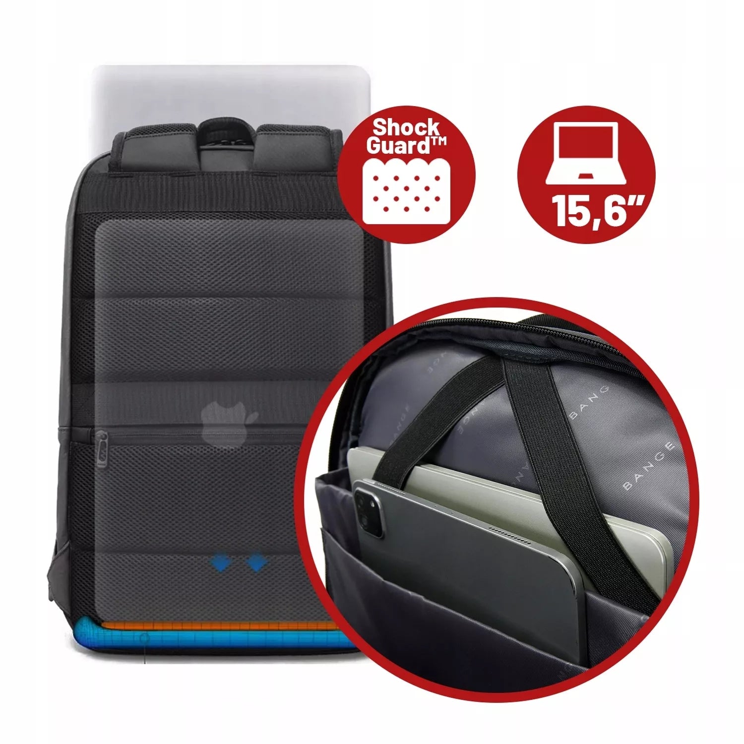 Funkcionali kuprinė nešiojamam kompiuteriui 15,6" – talpi ir moderni