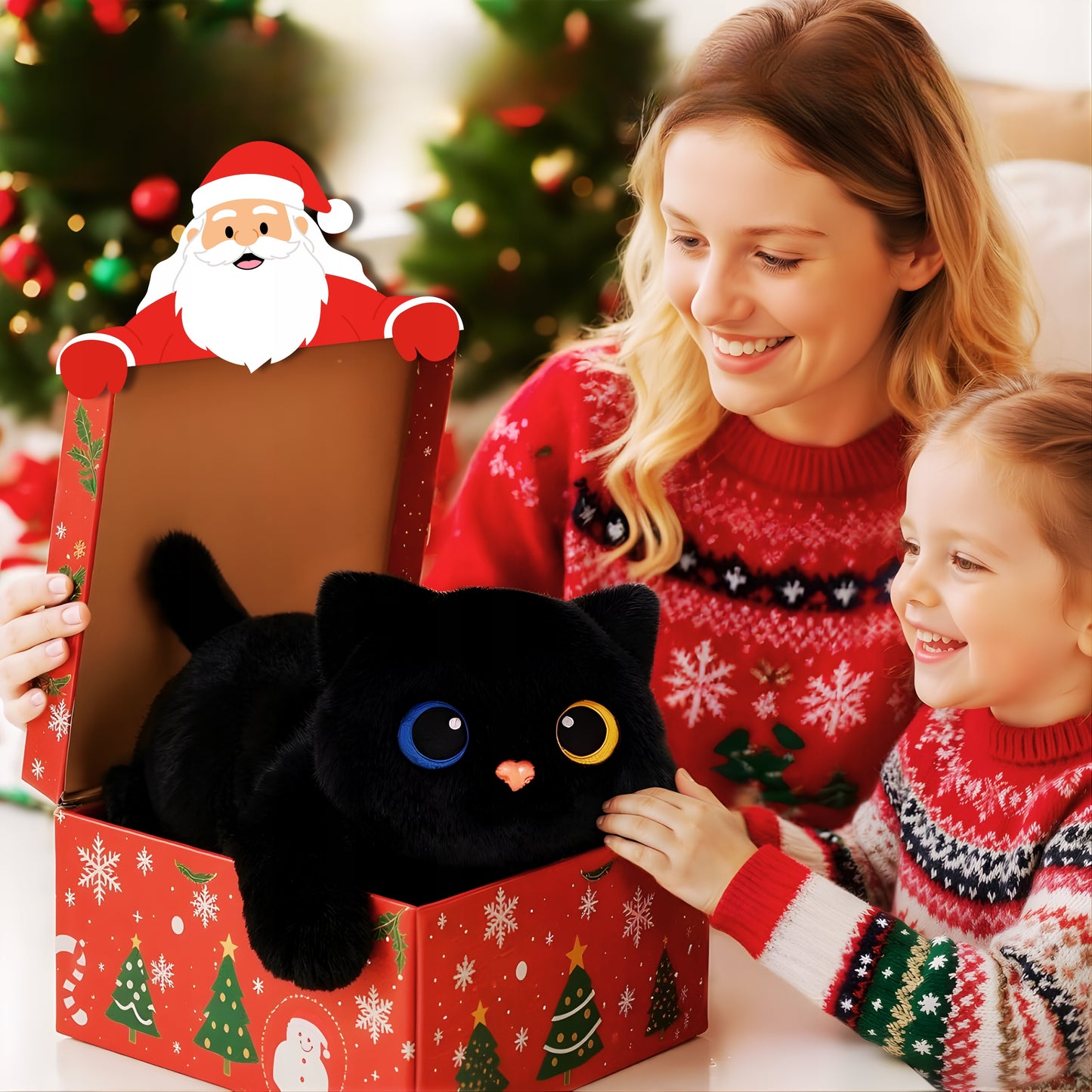 Svorio pliušinis žaisliukas Termoforas Didelis XXL Žaislas ADHD Autizmas Katė Kačiukas Vaikai