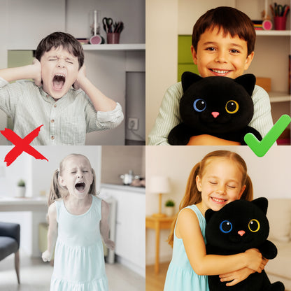 Svorio pliušinis žaisliukas Termoforas Didelis XXL Žaislas ADHD Autizmas Katė Kačiukas Vaikai