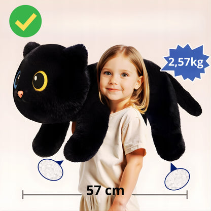 Svorio pliušinis žaisliukas Termoforas Didelis XXL Žaislas ADHD Autizmas Katė Kačiukas Vaikai